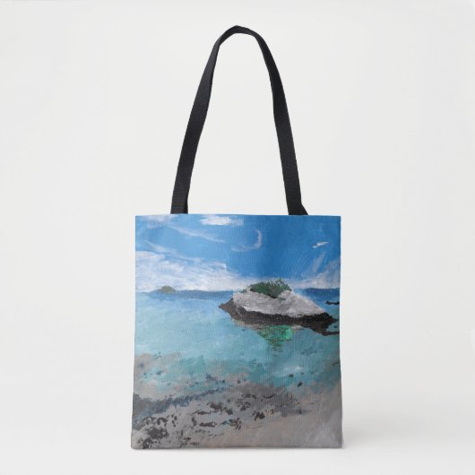 Kitten Island, Maine Canvas tas (Voorkant)