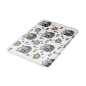 Kitten kat miauw badkamer badmat (Gekanteld)