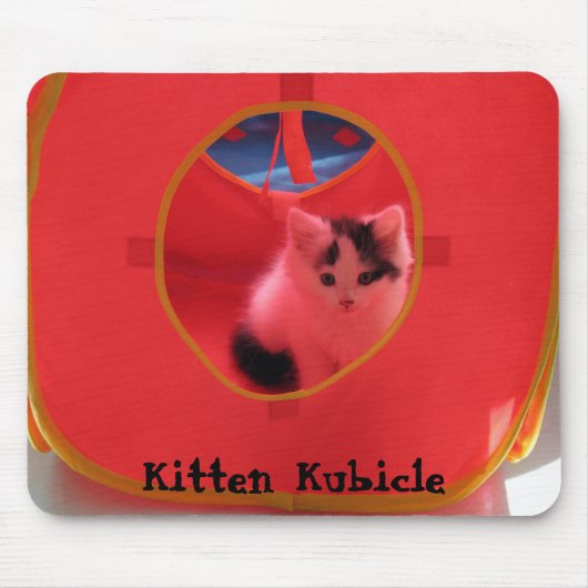 Kitten Kubicle Muismat (Voorkant)