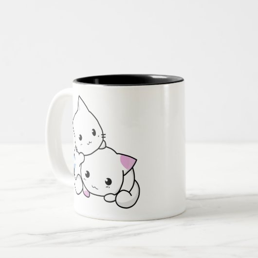 Kitten Love Two Toned Mug (Devant gauche)