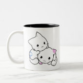Kitten Love Two Toned Mug (Gauche)