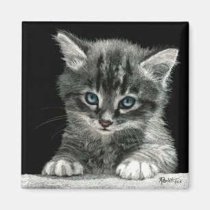 Kitten Magnet - "Bright Future" Magneet