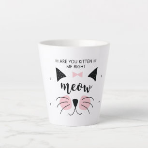 Kitten me rechts Meow Latte Mok