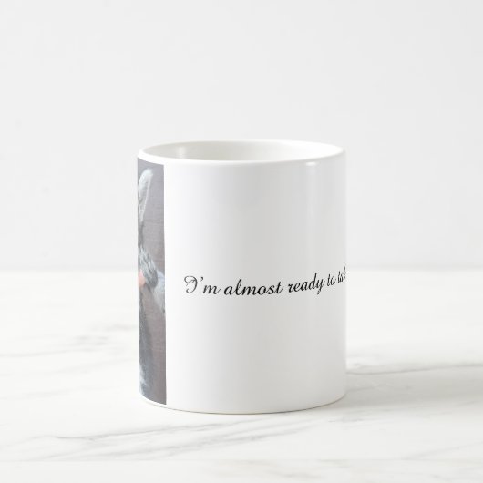 Kitten Mug, Procrastinator Mug, Funny Mug (Centre)