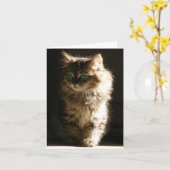 Kitten Notitiekaarten (Gele Bloem)