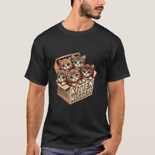 Kitten Nuggets Voedsel Pun Kat Liefhebber Cadeaus T-shirt