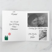 Kitten Orange Photo Text Customize Bedankkaart (Binnen)