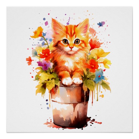 KITTEN PERFECT POSTER (Voorkant)