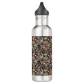 Kitten Photo Collage, Bouteille d'eau 710 ml (Gauche)