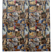 Kitten Photo Collage, Rideau de douche (Devant)