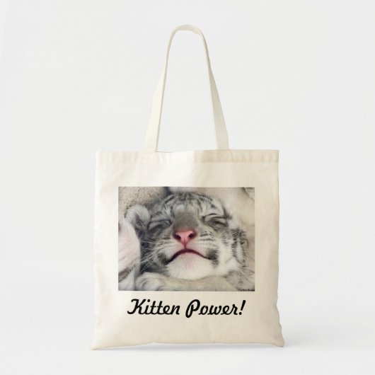 Kitten Power. Tote Bag (Voorkant)