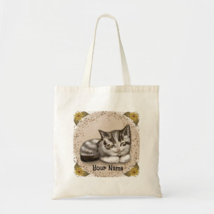 Kitten sac fourre-tout chat couché