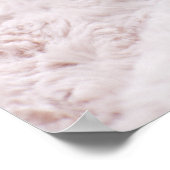 Kitten Sleeping op handdoek Poster (Hoek)