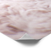 Kitten Sleeping op handdoek Poster (Hoek)