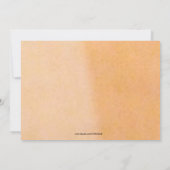 Kitten sous couverture Surprise Party Invitation (Dos)