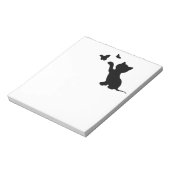 KITTEN SPELEN MET BUTTERFLIES NOTITIEBLOK (Gedraaid)