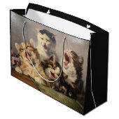 Kitten Symfonie door Julius Adam II Groot Cadeauzakje (Achterkant Gekanteld)