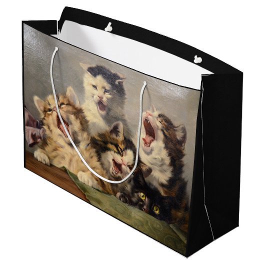 Kitten Symfonie door Julius Adam II Groot Cadeauzakje (Achterkant Gekanteld)