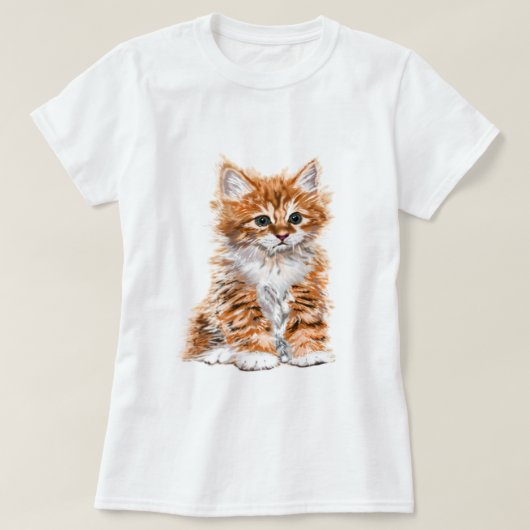 Kitten T-shirt (Design devant)