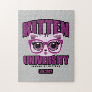 Kitten University - Paars Legpuzzel