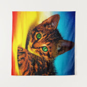 Kitten Wandkleed (Voorkant (horizontaal))