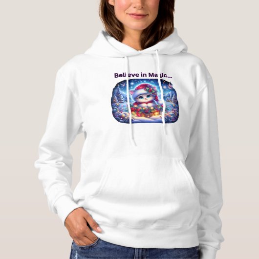 Kitten Winter Sweatshirt (Voorkant)