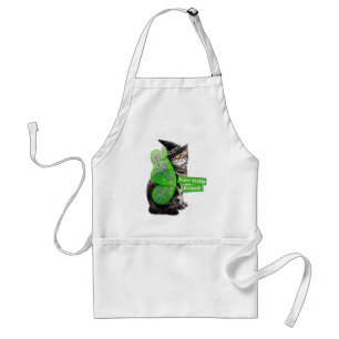 Kitten Witch Fairy Standaard Schort