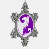 Kitten Yin Yang Pewter ornament (Links)