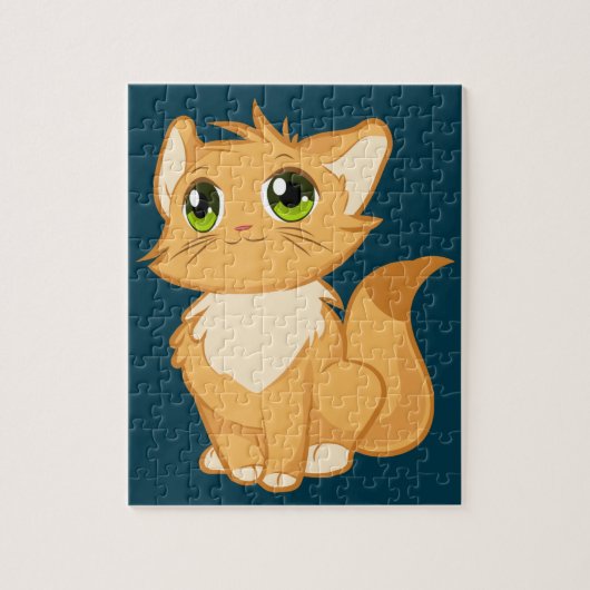 kittenpuzzel legpuzzel (Verticaal)
