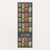 KITTENS , CUTE CATS, CATS DRAWING  YOGAMAT (Voorkant)