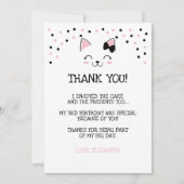 Kittens Dankjescards Kaart (Voorkant)