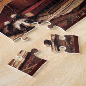 Kittens die gitaar spelen legpuzzel (Zijkant)