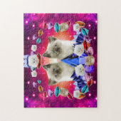 Kittens en diamanten legpuzzel (Verticaal)