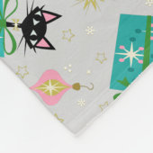  Kittens en Gift Boxes Fleece Deken (Hoek)