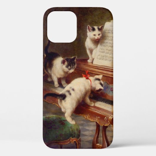 Kittens en Piano Case-Mate iPhone Case (Achterkant)