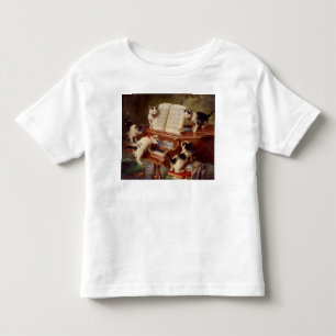 Kittens en Piano Kinder Shirts