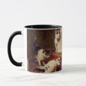 Kittens en Piano Mok (Links)