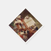 Kittens en Piano Servet (Hoek)