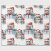 Kittens gluren van Gift Wrap Cadeaupapier (Vlak)