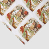 Kittens in een mandje tissuepapier (Detail)