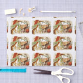 Kittens in een mandje tissuepapier (Craft)