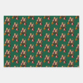 Kittens in Ornament Box Inpakpapier Vel (Voorkant)