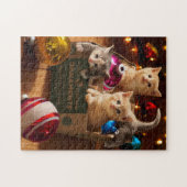Kittens in Ornament Box Legpuzzel (Horizontaal)