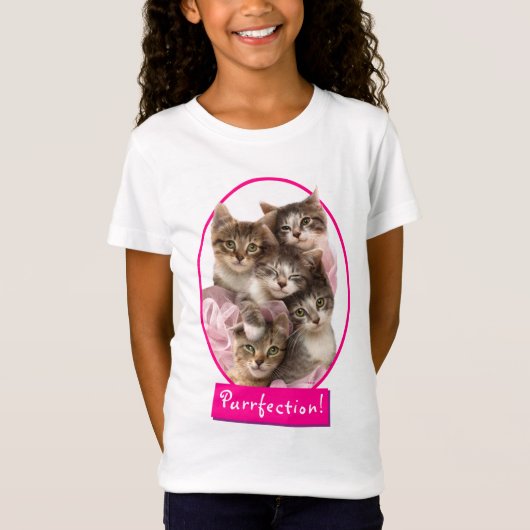 Kittens in Tutus T-shirt (Voorkant)