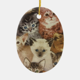 Kittens Keramisch Ornament