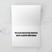 KITTENS KUNNEN NIET GELOVEN DAT JE *80* VERJAARDAG KAART (Binnen)