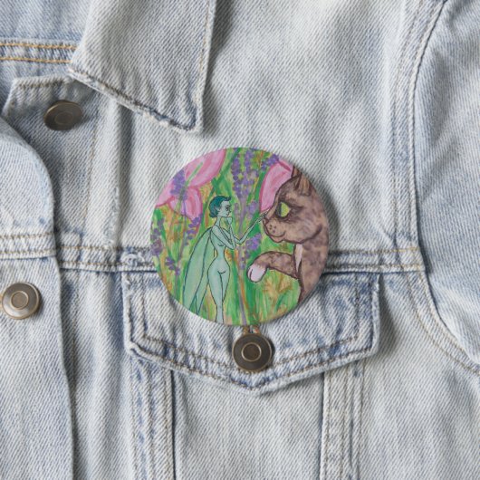 Kitten's New Freind Ronde Button 7,6 Cm (In situ)