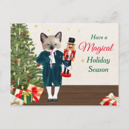 Kittens Nutkraker Holiday Briefkaart