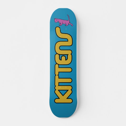 Kittens Old School Board Skateboard (Voorkant)
