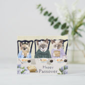 Kittens Passover Briefkaart (Staand voorkant)